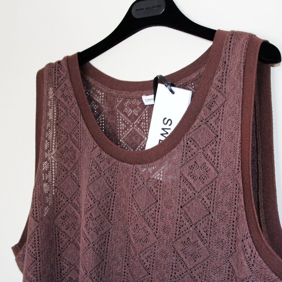 BNWT AW23 CMMN SWDN KNITTED TANK TOP L - Picture 4 of 11